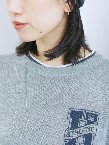 アソートロゴジャガードニットプルオーバー(オフホワイト/レッド/グリーン/ネイビー/TOPグレー)|Samansa Mos2 blue(サマンサモスモス ブルー)通販