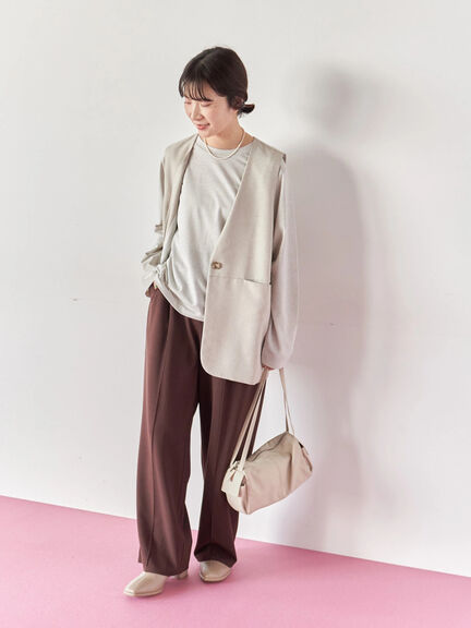 【マエストロ監修】ストレスフリーショートブーツ(ブラック/ベージュ/キナリ)|Samansa Mos2 blue(サマンサモスモス ブルー)通販