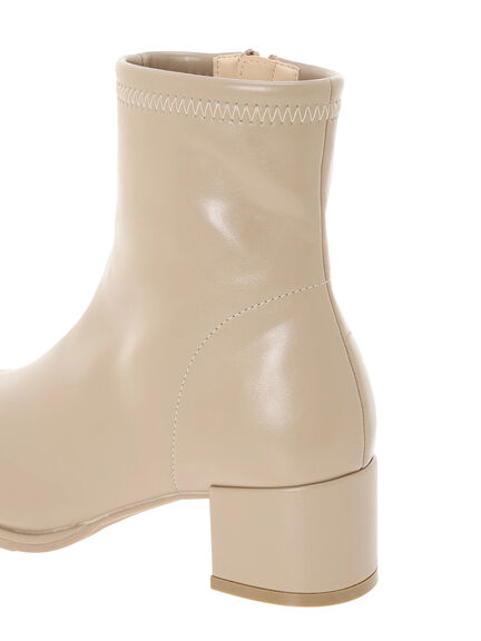 【マエストロ監修】ストレスフリーショートブーツ(ブラック/ベージュ/キナリ)|Samansa Mos2 blue(サマンサモスモス ブルー)通販