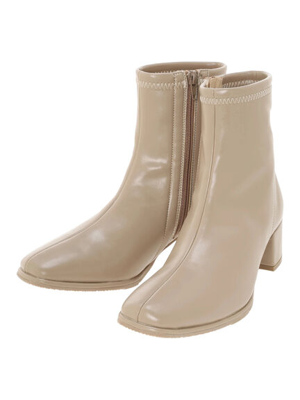 【マエストロ監修】ストレスフリーショートブーツ(ブラック/ベージュ/キナリ)|Samansa Mos2 blue(サマンサモスモス ブルー)通販