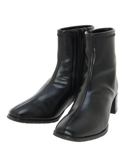 【マエストロ監修】ストレスフリーショートブーツ(ブラック/ベージュ/キナリ)|Samansa Mos2 blue(サマンサモスモス ブルー)通販