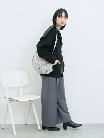 ナイロンシャーリングバッグ(グレー/ブラック/カーキ)|Samansa Mos2 blue(サマンサモスモス ブルー)通販