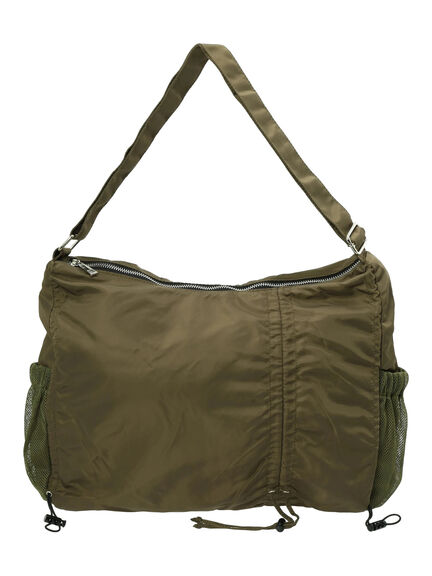 ナイロンシャーリングバッグ(グレー/ブラック/カーキ)|Samansa Mos2 blue(サマンサモスモス ブルー)通販