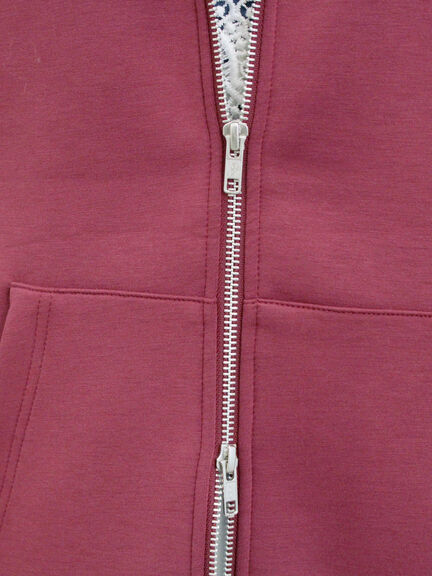 ダンボールフードジャケット(ブラック/ボルドー/キナリ)|Samansa Mos2 blue(サマンサモスモス ブルー)通販