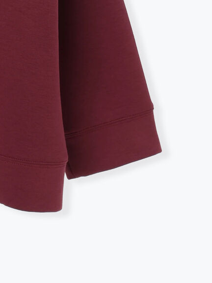 ダンボールフードジャケット(ブラック/ボルドー/キナリ)|Samansa Mos2 blue(サマンサモスモス ブルー)通販