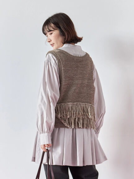 切り替えギャザーチュニックブラウス(ブラック/シュアカ/Sグレー)|Samansa Mos2 blue(サマンサモスモス ブルー)通販