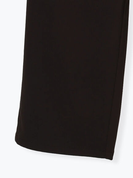 【イージーケア】サイドタブストレートパンツ(ブラック/ベージュ/ブラウン)|Samansa Mos2 blue(サマンサモスモス ブルー)通販