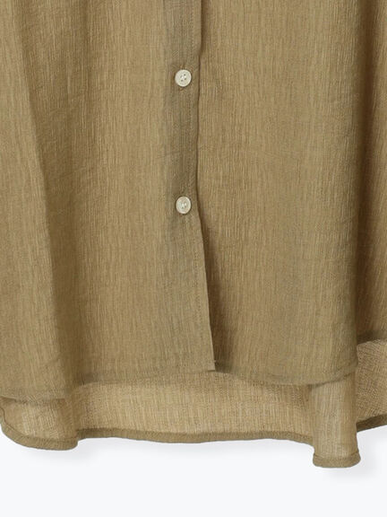 ラッフルカラーブラウス(オフホワイト/ベージュ/サックスブルー)|Samansa Mos2 blue(サマンサモスモス ブルー)通販