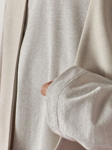 ラメロンT(チャコールグレー/キナリ/TOPグレー)|Samansa Mos2 blue(サマンサモスモス ブルー)通販