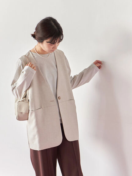 ラメロンT(チャコールグレー/キナリ/TOPグレー)|Samansa Mos2 blue(サマンサモスモス ブルー)通販