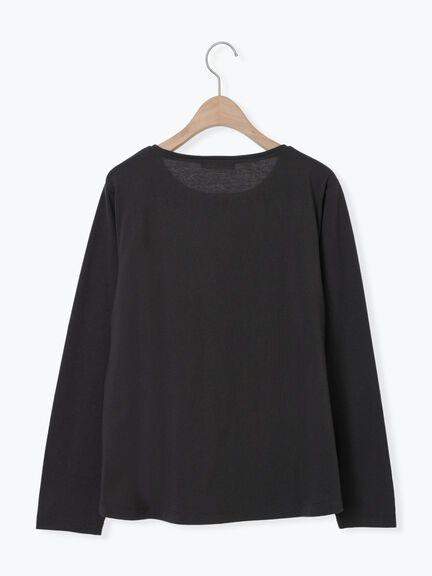 ビスチェドッキングカットソー(チャコールグレー/ブラウン/キナリ)|Samansa Mos2 blue(サマンサモスモス ブルー)通販