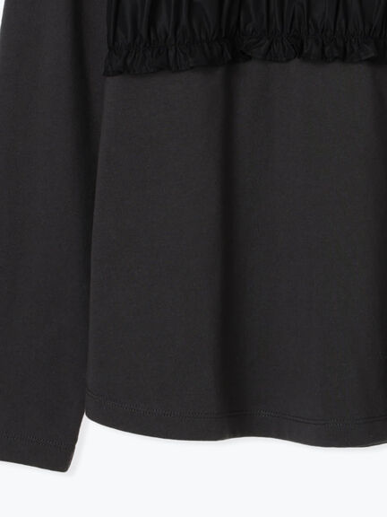 ビスチェドッキングカットソー(チャコールグレー/ブラウン/キナリ)|Samansa Mos2 blue(サマンサモスモス ブルー)通販