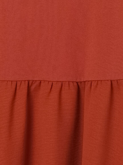 ペプラムドッキングカットソー(ブラック/ダークオレンジ/キナリ)|Samansa Mos2 blue(サマンサモスモス ブルー)通販