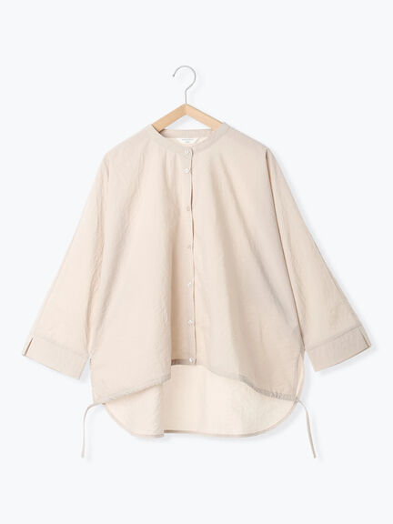 裾ドロストドルマンブラウス(チャコールグレー/ベージュ/キャメル)|Samansa Mos2 blue(サマンサモスモス ブルー)通販