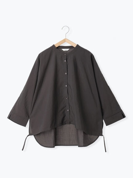 裾ドロストドルマンブラウス(チャコールグレー/ベージュ/キャメル)|Samansa Mos2 blue(サマンサモスモス ブルー)通販