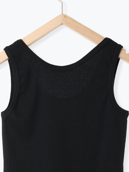 ◎リブタンク(オフホワイト/ブラック)|Samansa Mos2 blue(サマンサモスモス ブルー)通販