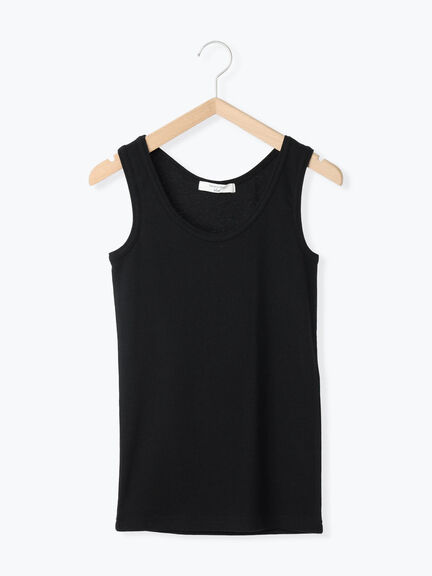 ◎リブタンク(オフホワイト/ブラック)|Samansa Mos2 blue(サマンサモスモス ブルー)通販