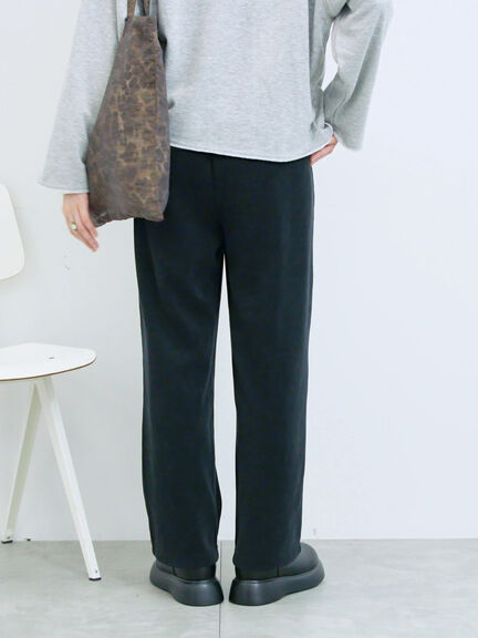 カットコールストレートパンツ(グレー/ブラック/ブラウン/パープル)|Samansa Mos2 blue(サマンサモスモス ブルー)通販