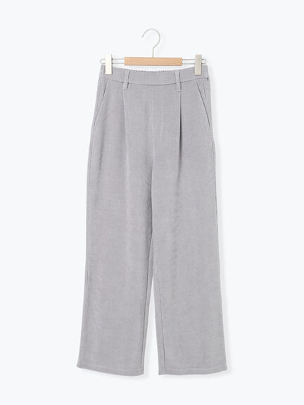 カットコールストレートパンツ(グレー/ブラック/ブラウン/パープル)|Samansa Mos2 blue(サマンサモスモス ブルー)通販