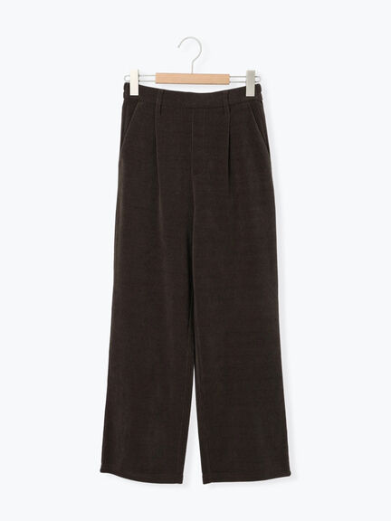 カットコールストレートパンツ(グレー/ブラック/ブラウン/パープル)|Samansa Mos2 blue(サマンサモスモス ブルー)通販