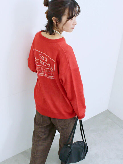 カチオン染めチェックパンツ(グレー/ベージュ/ブラウン/ネイビー)|Samansa Mos2 blue(サマンサモスモス ブルー)通販