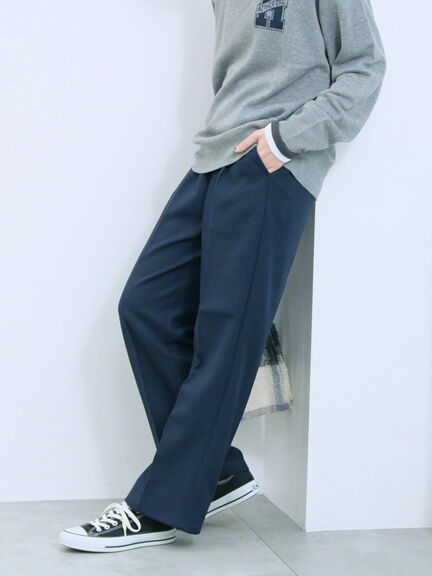 カチオン染めチェックパンツ(グレー/ベージュ/ブラウン/ネイビー)|Samansa Mos2 blue(サマンサモスモス ブルー)通販