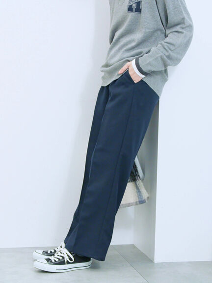 カチオン染めチェックパンツ(グレー/ベージュ/ブラウン/ネイビー)|Samansa Mos2 blue(サマンサモスモス ブルー)通販