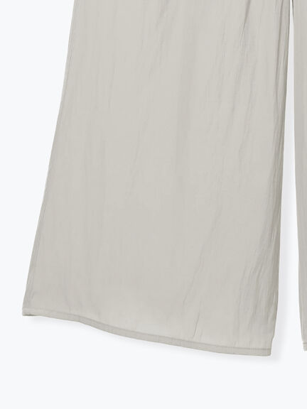 ◎ビンテージサテンイージーパンツ(グレー/ブラック/ブラウン)|Samansa Mos2 blue(サマンサモスモス ブルー)通販