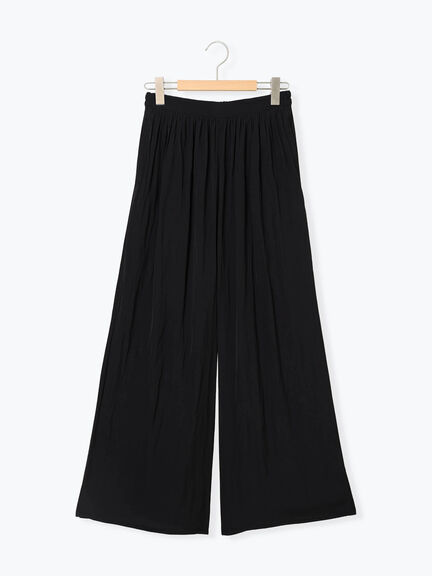 ◎ビンテージサテンイージーパンツ(グレー/ブラック/ブラウン)|Samansa Mos2 blue(サマンサモスモス ブルー)通販