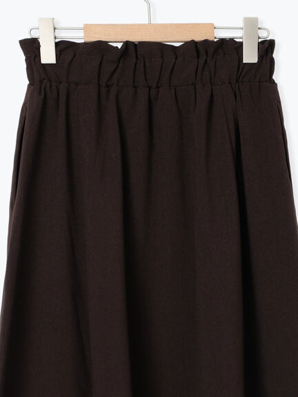 ギャザーコクーンスカート(ブラック/ブラウン/カーキ)|Samansa Mos2 blue(サマンサモスモス ブルー)通販