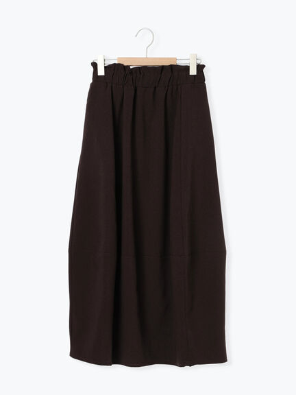 ギャザーコクーンスカート(ブラック/ブラウン/カーキ)|Samansa Mos2 blue(サマンサモスモス ブルー)通販