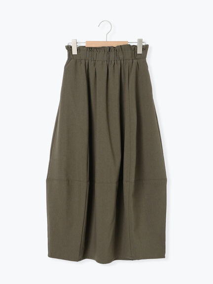 ギャザーコクーンスカート(ブラック/ブラウン/カーキ)|Samansa Mos2 blue(サマンサモスモス ブルー)通販