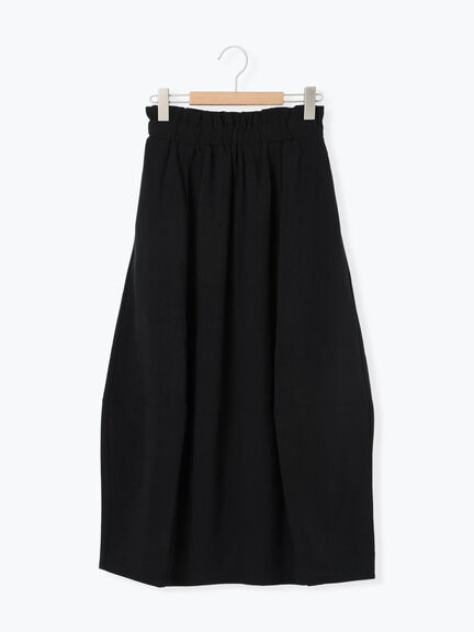 ギャザーコクーンスカート(ブラック/ブラウン/カーキ)|Samansa Mos2 blue(サマンサモスモス ブルー)通販