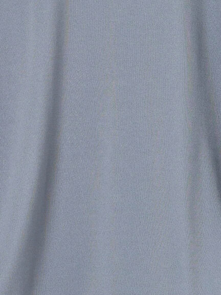 裾ドロストニットカーディガン(ブラック/ベージュ/ブルー)|Samansa Mos2 blue(サマンサモスモス ブルー)通販