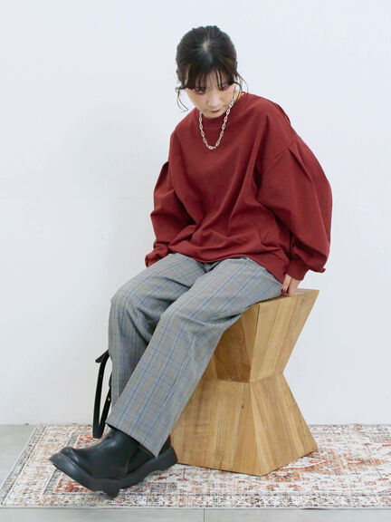 サイドゴアブーツ(ブラック/ダークブラウン)|Samansa Mos2 blue(サマンサモスモス ブルー)通販