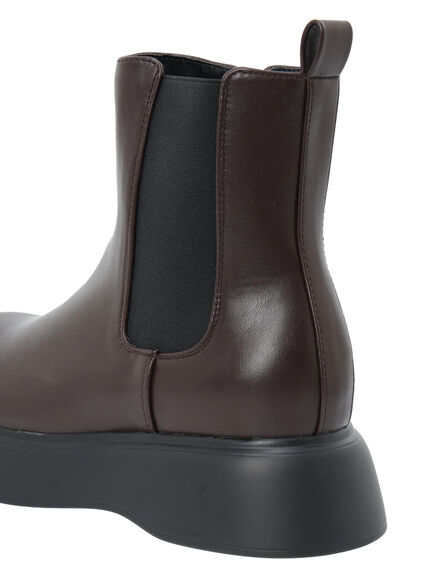 サイドゴアブーツ(ブラック/ダークブラウン)|Samansa Mos2 blue(サマンサモスモス ブルー)通販