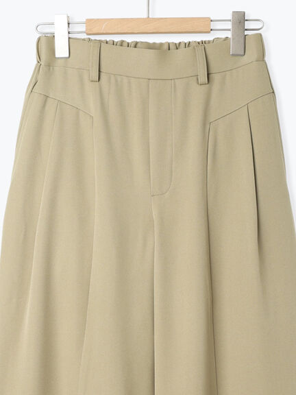 切り替えタックパンツ(ブラック/ベージュ/ブラウン)|Samansa Mos2 blue(サマンサモスモス ブルー)通販