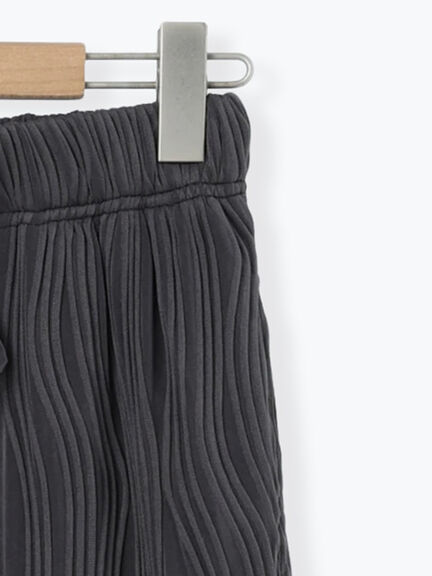 ウェーブカットパンツ(チャコールグレー/ブラック/ブラウン)|Samansa Mos2 blue(サマンサモスモス ブルー)通販