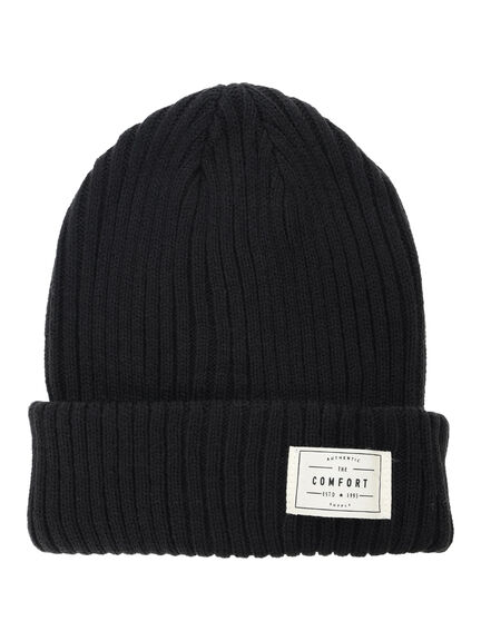 リブニット帽(ブラック/ベージュ/ブラウン)|Samansa Mos2 blue(サマンサモスモス ブルー)通販