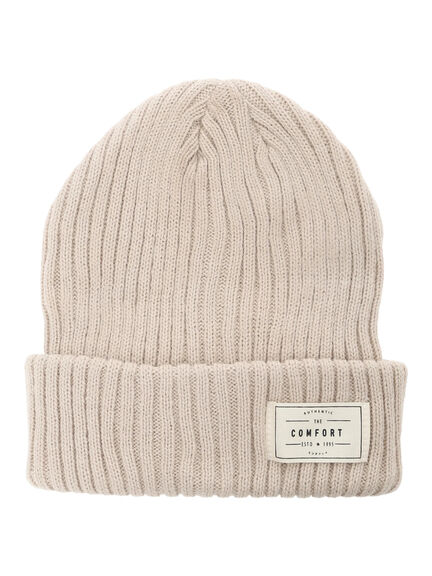 リブニット帽(ブラック/ベージュ/ブラウン)|Samansa Mos2 blue(サマンサモスモス ブルー)通販