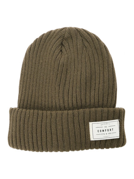 リブニット帽(ブラック/ベージュ/ブラウン)|Samansa Mos2 blue(サマンサモスモス ブルー)通販