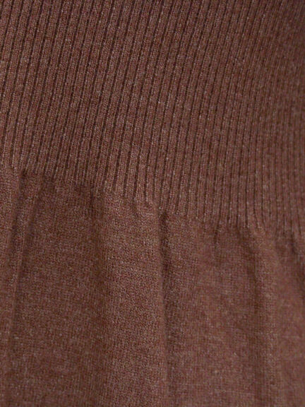 ◎ペプラムニットプルオーバー(ブラック/カーキ/TOPブラウン/TOPグレー)|Samansa Mos2 blue(サマンサモスモス ブルー)通販