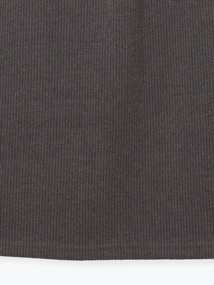 カットリブナロースカート(チャコールグレー/ブラック/ブラウン)|Samansa Mos2 blue(サマンサモスモス ブルー)通販