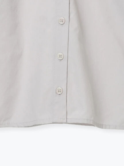 ビッグカラーブラウス(オフホワイト/Sグレー)|Samansa Mos2 Lagom(KIDS)(サマンサモスモス ラーゴム)通販