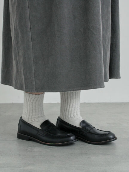 コインローファー(ブラック)|TSUHARU by Samansa Mos2(ツハルバイサマンサモスモス)通販