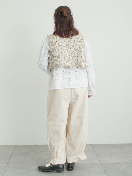 馬布バレルパンツ（ブラック/ベージュ/キナリ）｜TSUHARU by Samansa Mos2（ツハルバイサマンサモスモス）通販