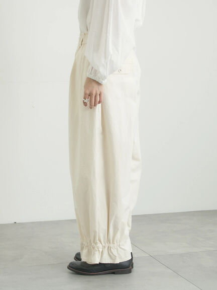 馬布バレルパンツ（ブラック/ベージュ/キナリ）｜TSUHARU by Samansa Mos2（ツハルバイサマンサモスモス）通販