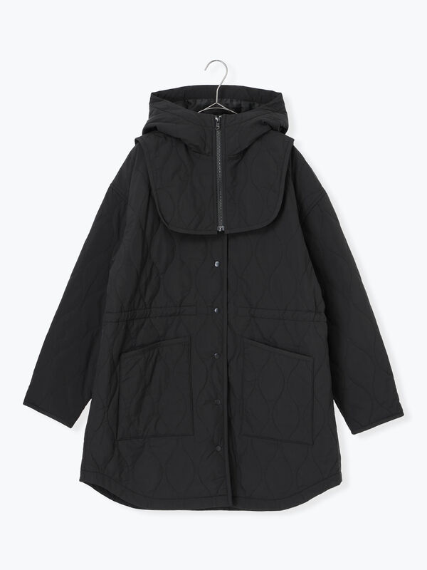 キルトレイヤードジャケット(ブラック)|sm2rhythm(サマンサモスモス リズム)通販