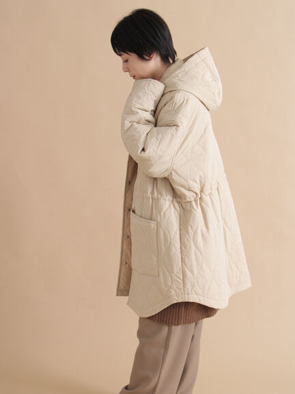 キルトレイヤードジャケット(ブラック/ベージュ/カーキ)|sm2rhythm(サマンサモスモス リズム)通販