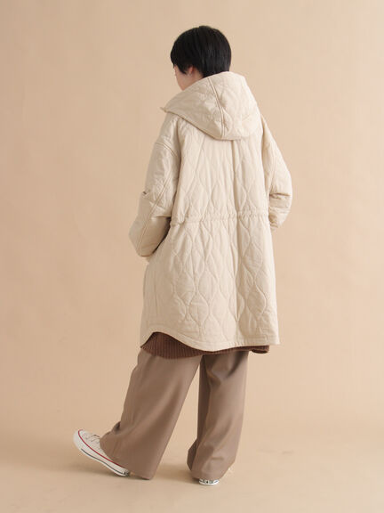 キルトレイヤードジャケット(ブラック/ベージュ/カーキ)|sm2rhythm(サマンサモスモス リズム)通販